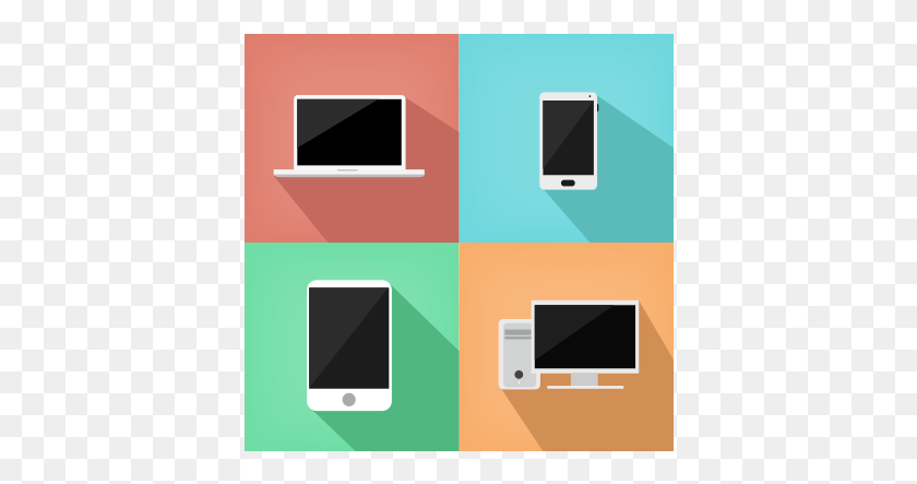 394x383 Laptop Smartphone Tablet Pc Free Icons Phone Tablet Pc Icon, Electronics, Monitor, Screen HD PNG Download