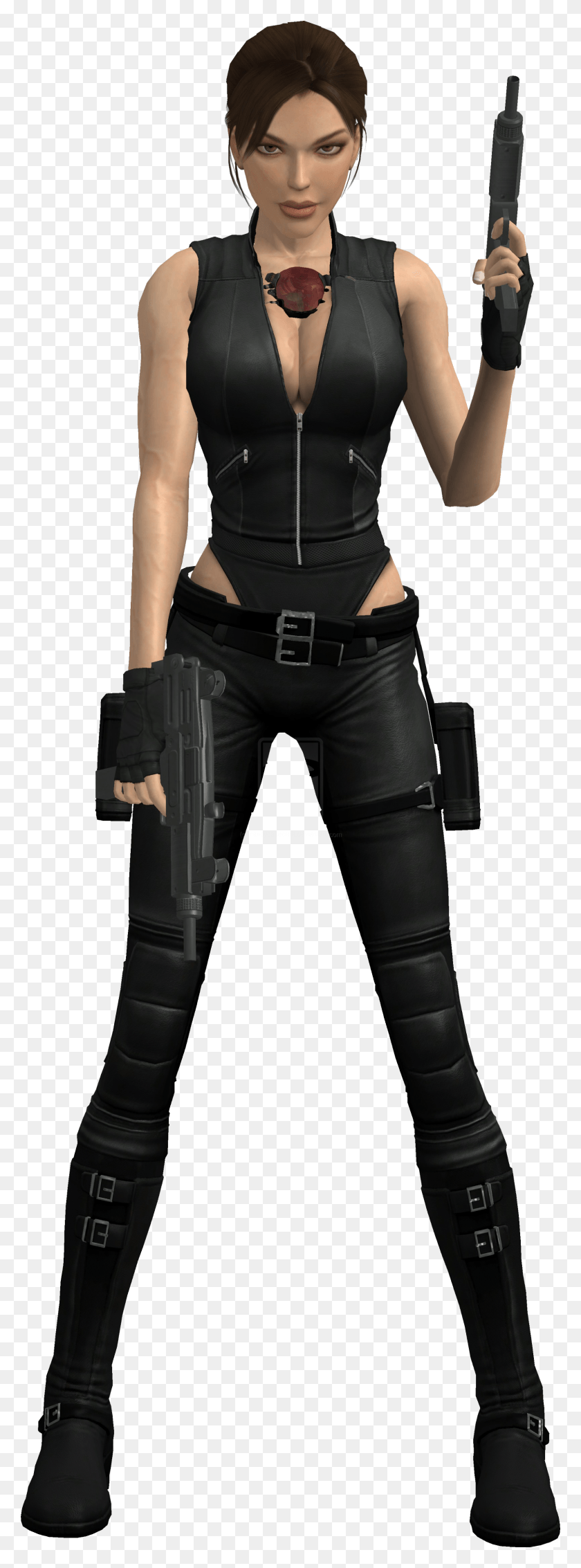 1600x4526 Lara Croft Free Background Tomb Raider Underworld Lara Croft Outfit, Person, Human, Pants HD PNG Download