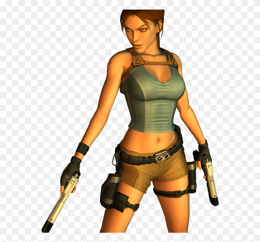 574x724 Descargar Png Lara Croft Lara Croft Tomb Raider Ii, Persona, Ropa Hd Png