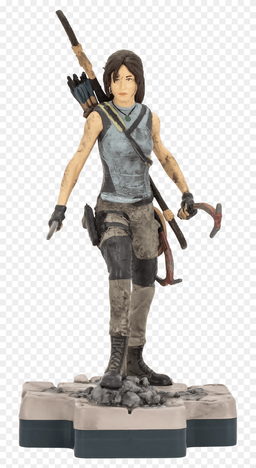 719x1472 Lara Croft Tomb Raider Totaku Figure, Person, Human, Clothing HD PNG Download