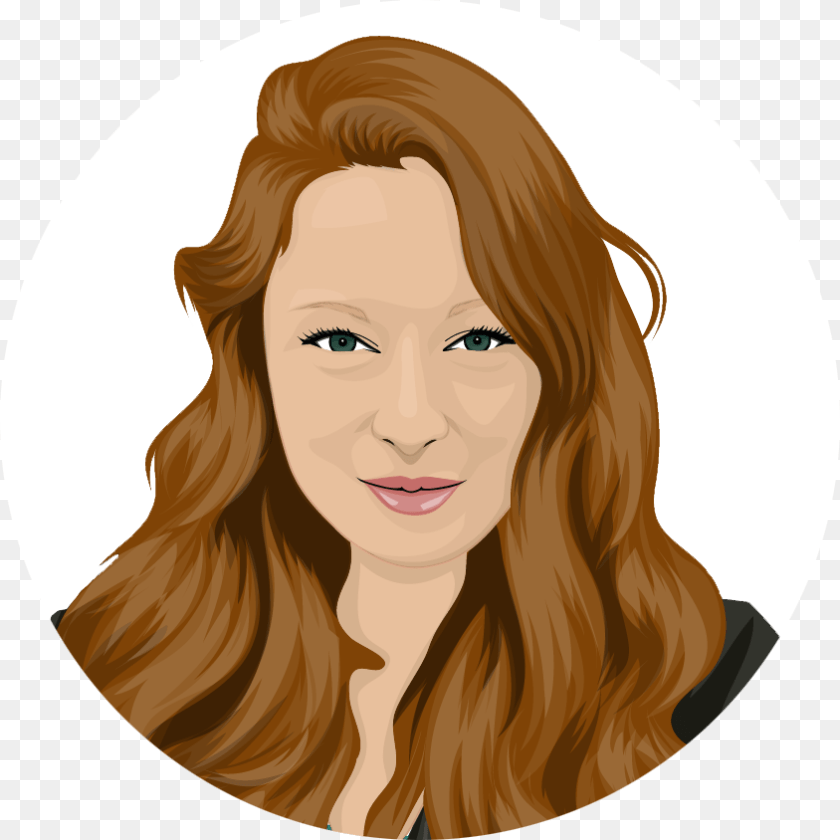 844x844 Lara Managh Williams Cartoon, Adult, Portrait, Photography, Person Clipart PNG