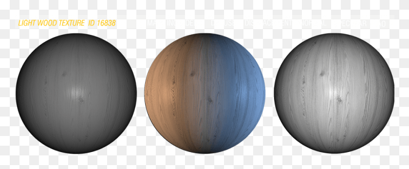 931x344 Larch Light Wood Fine Texture Seamless Maps Demo Sphere, Outer Space, Astronomy, Universe HD PNG Download