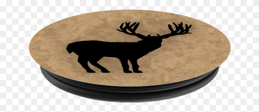 656x303 Large Antlers Stag Buck Deer Popsocket Grip Elk, Wildlife, Mammal, Animal HD PNG Download