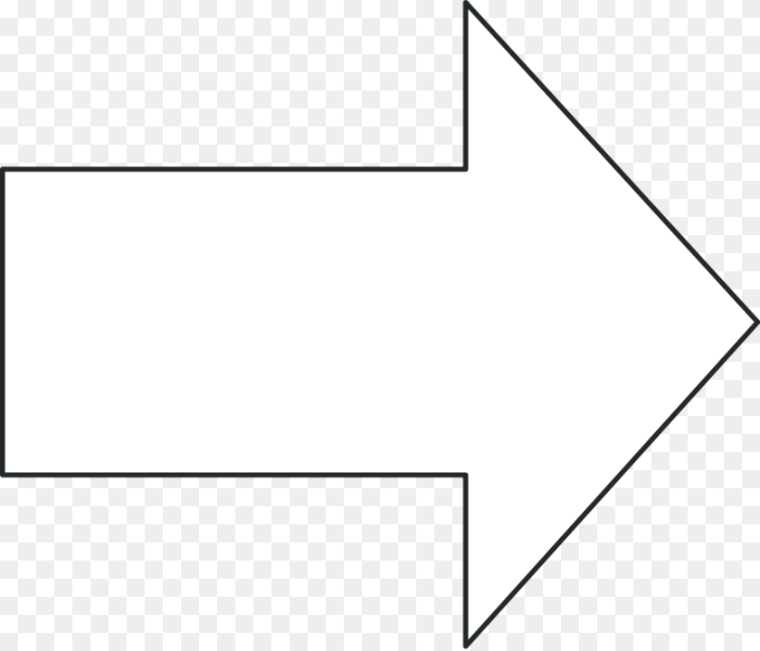 Large Arrow Clip Art, Triangle, Weapon Clipart PNG