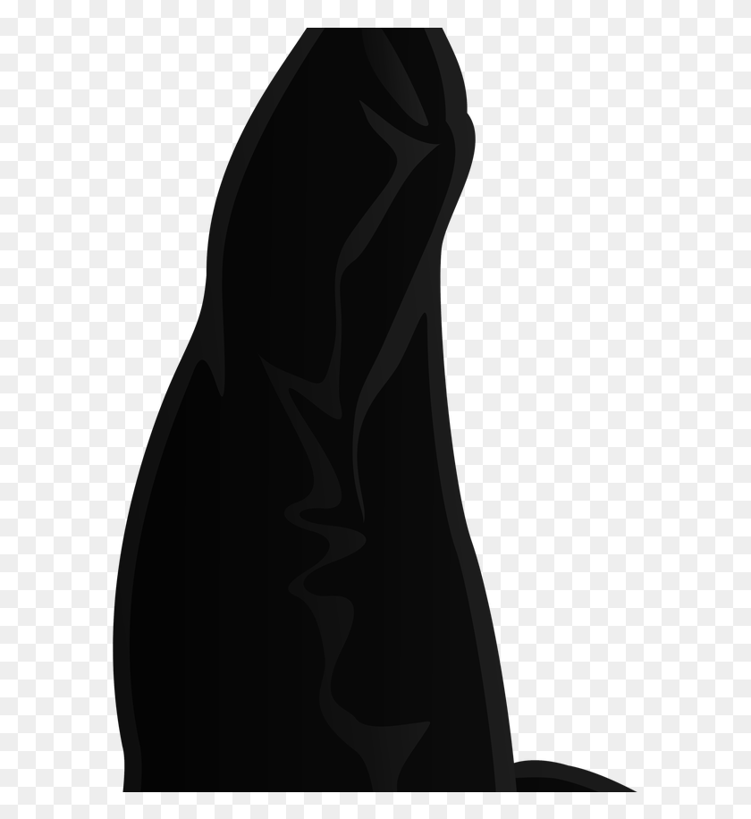 594x856 Большая Черная Ведьма Шляпа Силуэт Png Скачать