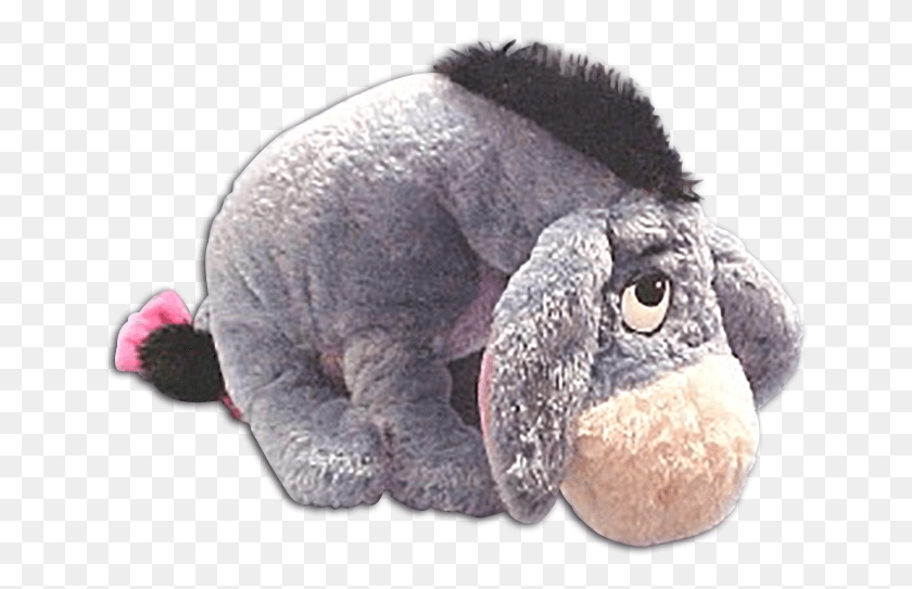 650x483 Large Eeyore Plush Toy Donkey Disney Stuffed Animal Stuffed Toy, Bird, Sea Life, Beak HD PNG Download