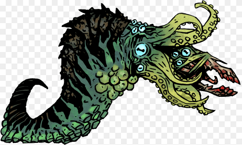 Large Flesh Eater Darkest Dungeon, Dragon, Person, Face, Head Transparent PNG