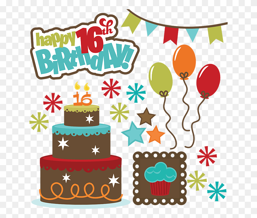 648x653 Large Happy16thbirthday Boy Happy 16 Birthday Transparent, Food, Text, Poster HD PNG Download