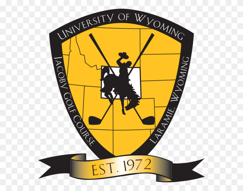 576x600 Large Jacobygolfcourselogo University Of Wyoming, Armor, Symbol, Logo HD PNG Download