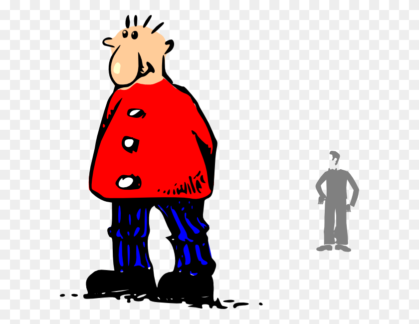 600x589 Large Man Clip Art, Person, Human, Clothing HD PNG Download