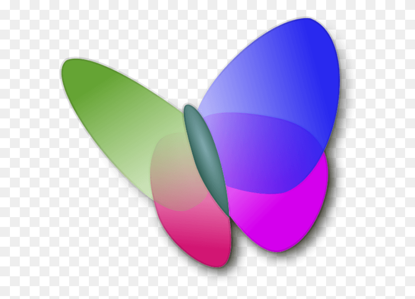 600x546 Large Msn Butterfly Logo Clipart Msn, Food, Purple, Egg HD PNG Download
