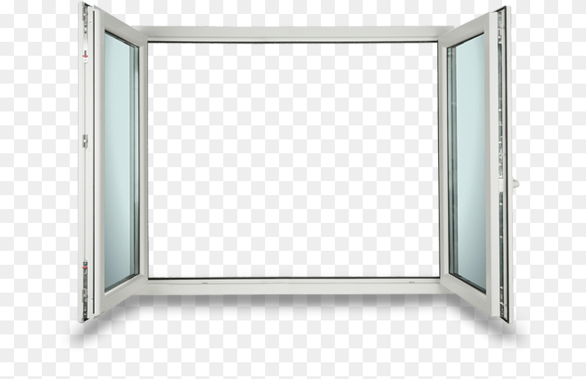 698x544 Large Open Window, Door, Folding Door, White Board Transparent PNG