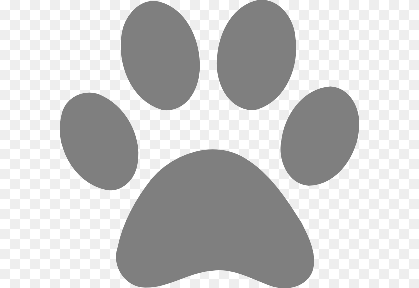 600x578 Large Paw Print Clipart, Face, Head, Person PNG