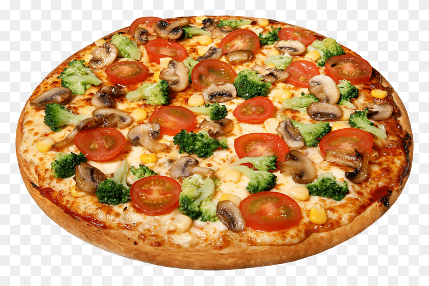 2916x1871 Большая Пицца С Помидорами Пицца Изображения, Еда, Блюдо, Еда Png Скачать