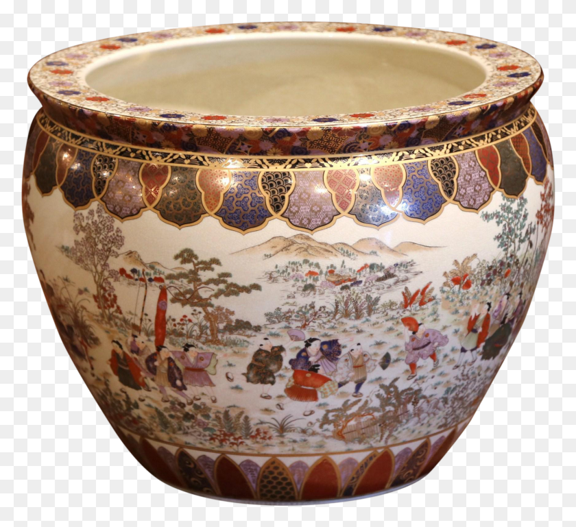 1739x1582 Descargar Png / Jardinera De Pecera China De Porcelana Grande Con Clásico Hd Png