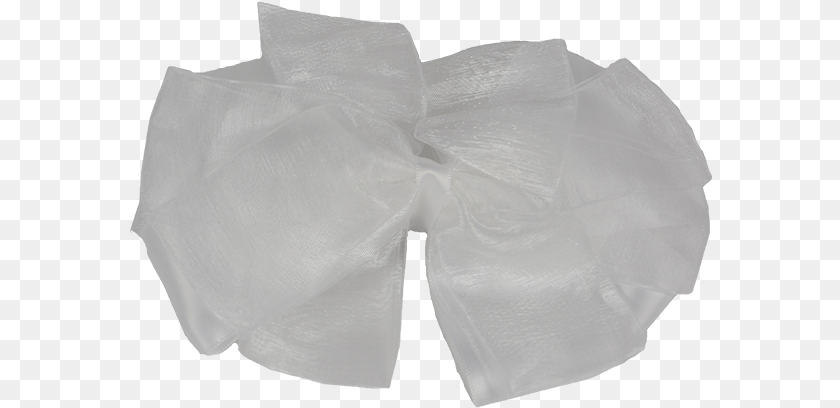 Large Puffy Ribbon Bow White Style, Diaper, Formal Wear, Accessories, Tie Transparent PNG