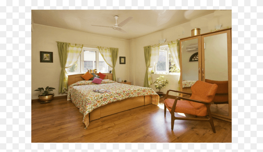 641x428 Large Quiet And Comfortable Apartment In Pune Bedroom, Chair, Furniture, Home Decor HD PNG Download