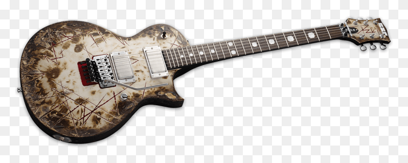 1201x425 Gran Richard Kruspe Signature Guitar, Actividades De Ocio, Instrumento Musical, Guitarra Eléctrica Hd Png