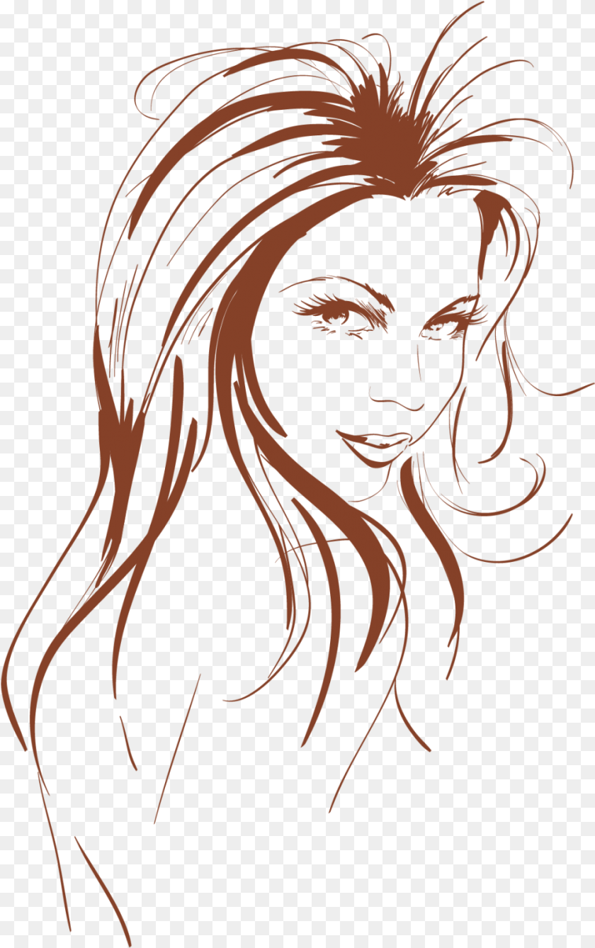 959x1527 Large Size Of Drawing Of Girl With Flowers In Hair Drawing, Adult, Person, Woman, Female Transparent PNG