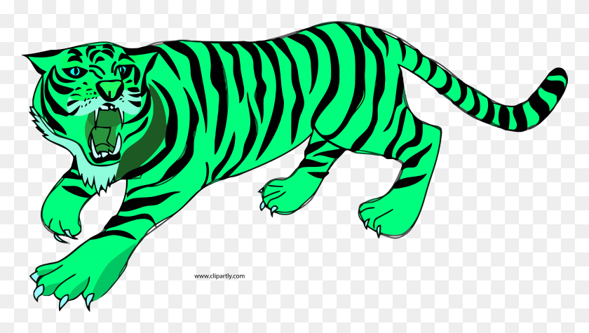 4190x2232 Png Тигр, Животное, Дикая Природа, Млекопитающее Png Скачать