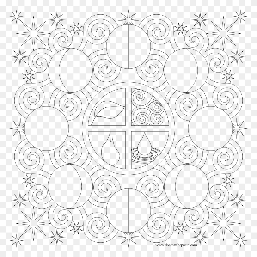 1600x1600 Large Transparent Version Coloring Book, Gray, World Of Warcraft HD PNG Download
