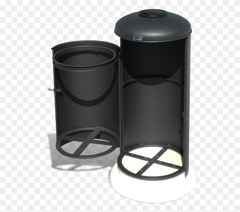542x683 Large Trash Bin Elmo With Ashtray Box, Cylinder, Barrel, Light Fixture HD PNG Download