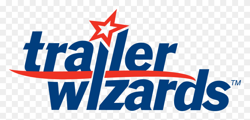 1473x651 Largest Semi Trailer Rental Leasing Service Trailer Wizards Logo, Symbol, Trademark, Text HD PNG Download