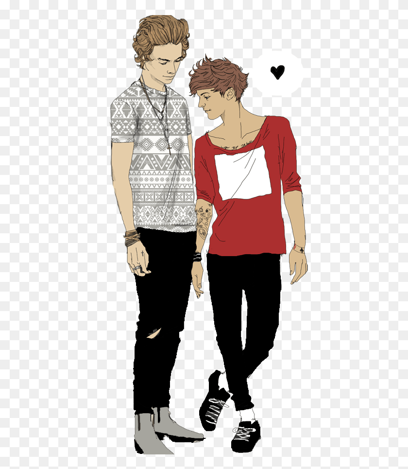 429x905 Larry Stylinson, Sleeve, Clothing, Long Sleeve HD PNG Download