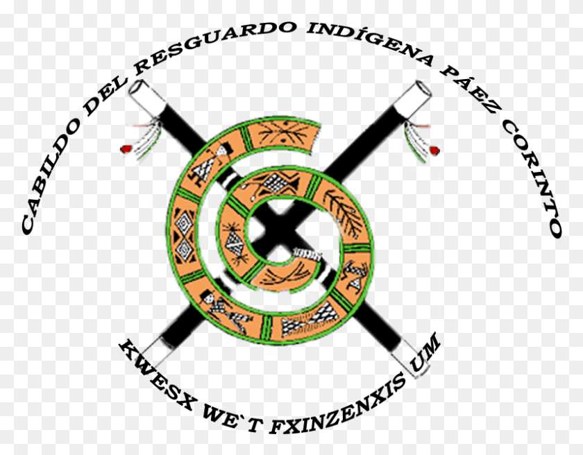 797x610 Las Autoridades Indgenas Del Cabildo Indigena, Symbol, Spoke, Machine HD PNG Download