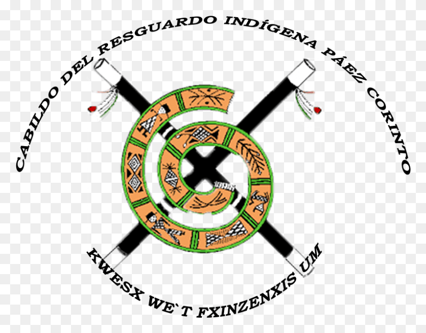 797x610 Png Изображение - Las Autoridades Indgenas Del Cabildo Indigena.