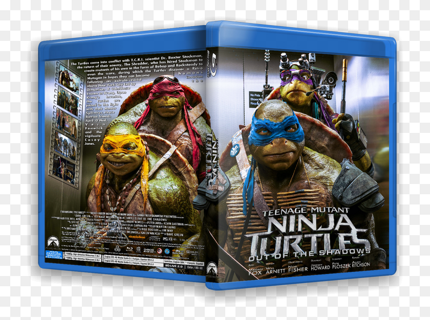737x566 Las Tortugas Ninjas 2 Fuera De Las Sombras Teenage Mutant Ninja Turtles Movie 2014, Disk, Dvd, Figurine HD PNG Download