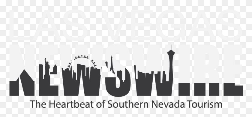 945x401 Las Vegas Newswire Silhouette, Word, Text, Label HD PNG Download