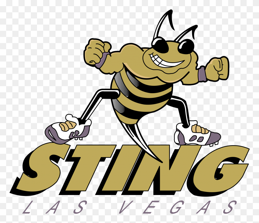 2194x1873 Лас-Вегас Sting Logo Прозрачные Пираньи Анахайма, Плакат, Реклама, Насекомое Png Скачать