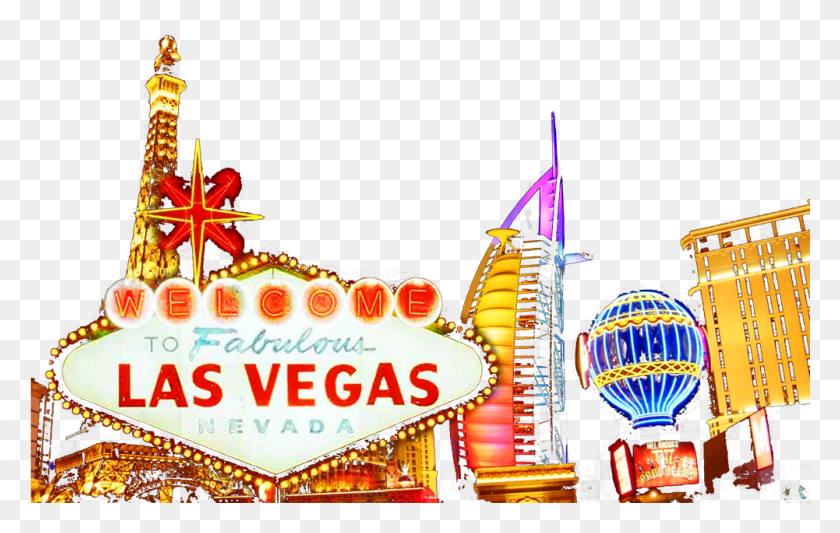 1001x608 Las Vegas, Las Vegas, Las Vegas, Fondo Transparente, Parque Temático, Parque De Atracciones, Iluminación Hd Png