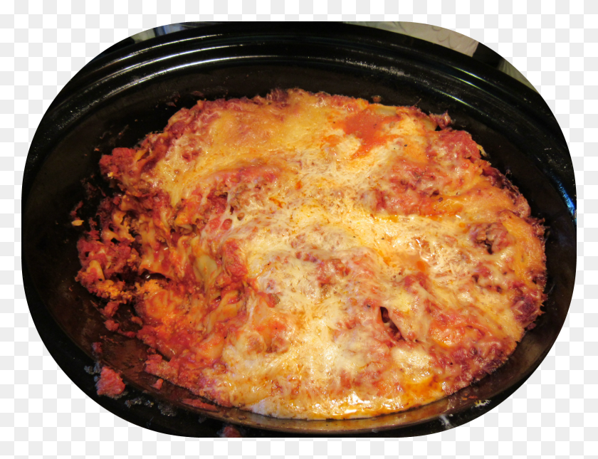 1564x1173 Lasagna In The Slow Cooker Tutorial Strata, Pizza, Food, Appliance HD PNG Download