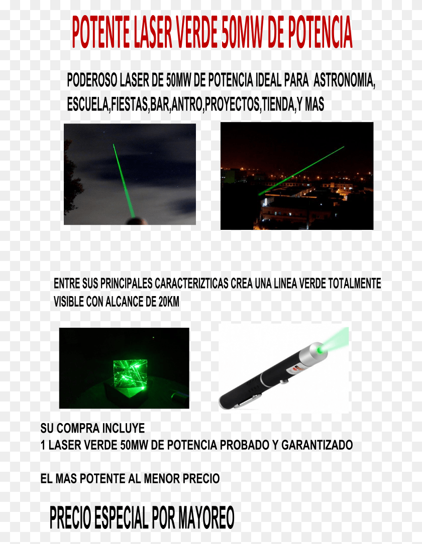 677x1024 Laser 50mw Laser50m Zps181efd42 Green Laser Pointer, Light, Person, Human HD PNG Download