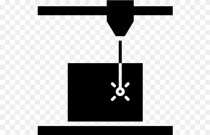Laser Cutter Hr, Gray PNG