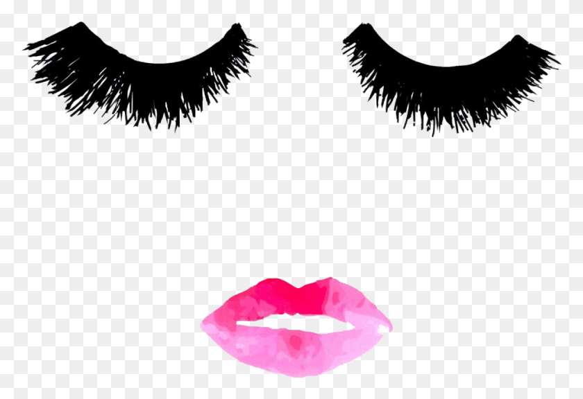 947x627 Lashes Drawing Lip Happy Weekend Eyelash, Mouth HD PNG Download