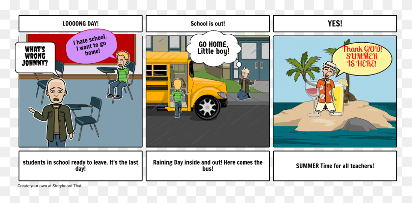 1501x682 Last Day Of School Cartoon, Bus, Vehicle, Transportation HD PNG Download