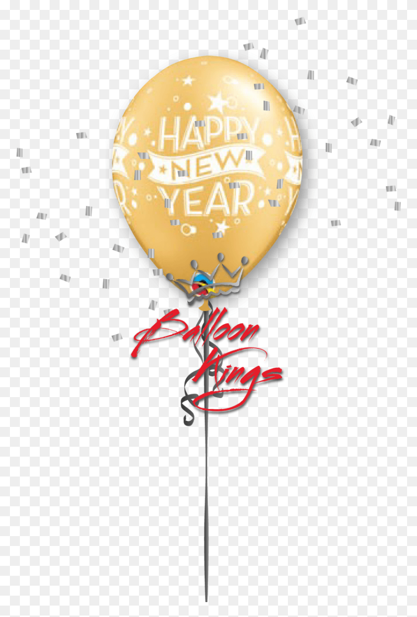 816x1238 Latex New Year Confetti Welcome Girl Balloon Transparent, Ball HD PNG Download