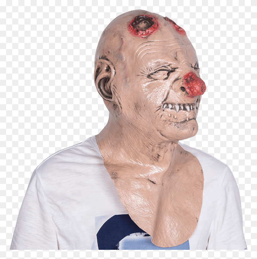 785x791 Латекс Красный Нос Клоуна Латекс Красный Нос Клоуна Поставщики Бюст, Голова, Человек, Человек Hd Png Скачать