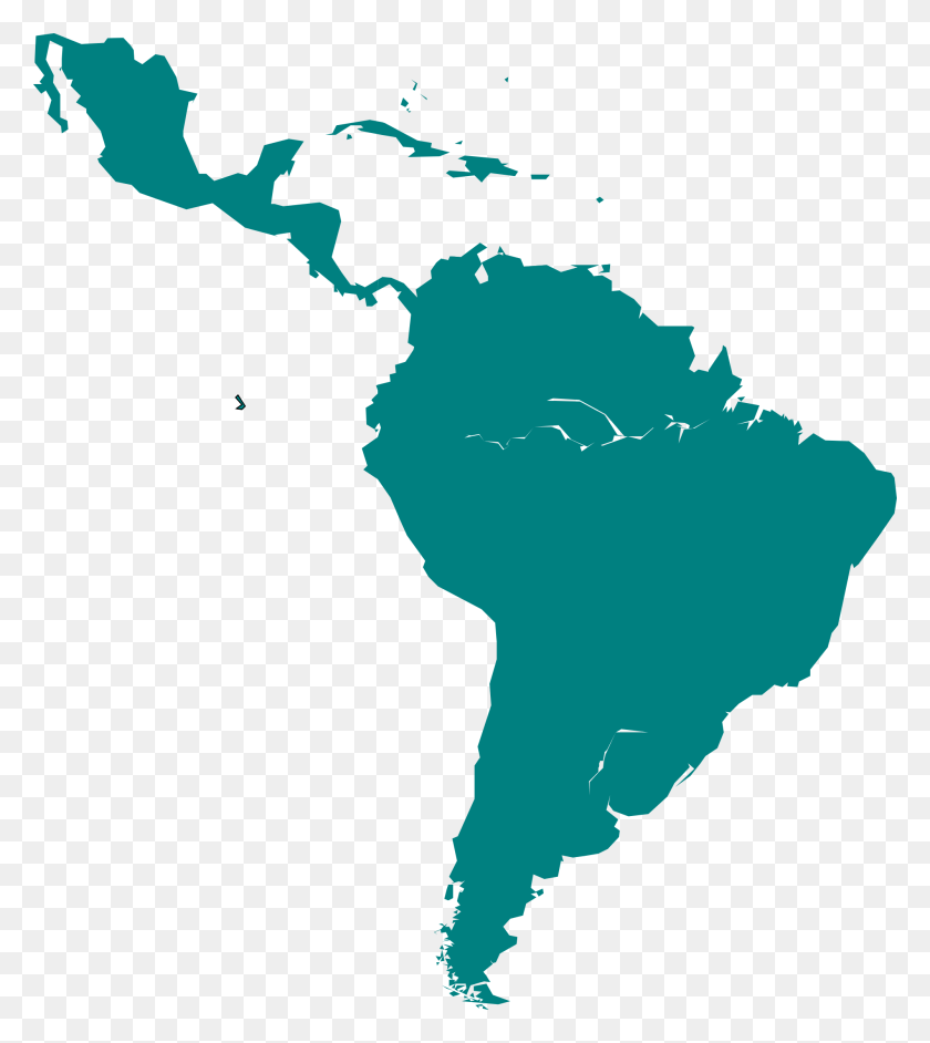 2000x2263 Latin America Latin America Transparent, Map, Diagram, Plot HD PNG Download