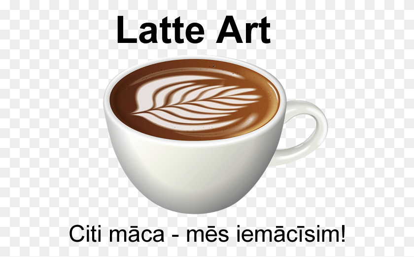 559x461 Latte Art Skola Doppio, Coffee Cup, Beverage, Cup HD PNG Download