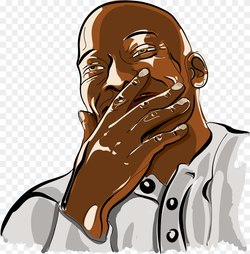 Laugh Clipart, Face, Head, Person, Adult Transparent PNG