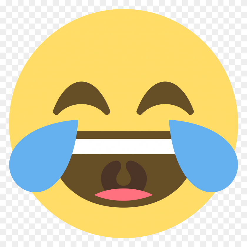 1877x1877 Laughing Crying Emoji Laughing Crying Emoji Discord, Label, Text, Sticker HD PNG Download