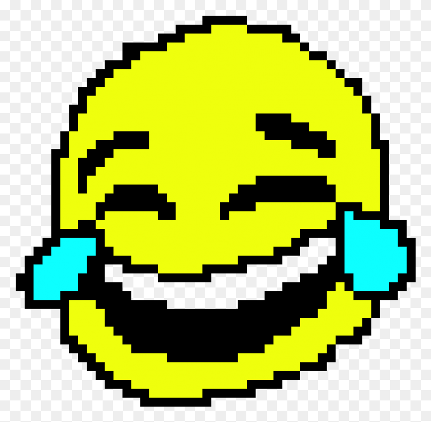 946x925 Смеющийся Плач Emoji Прозрачный Фон Смеющийся Плач Emoji Pixel Art, Pac Man, Первая Помощь Png Скачать