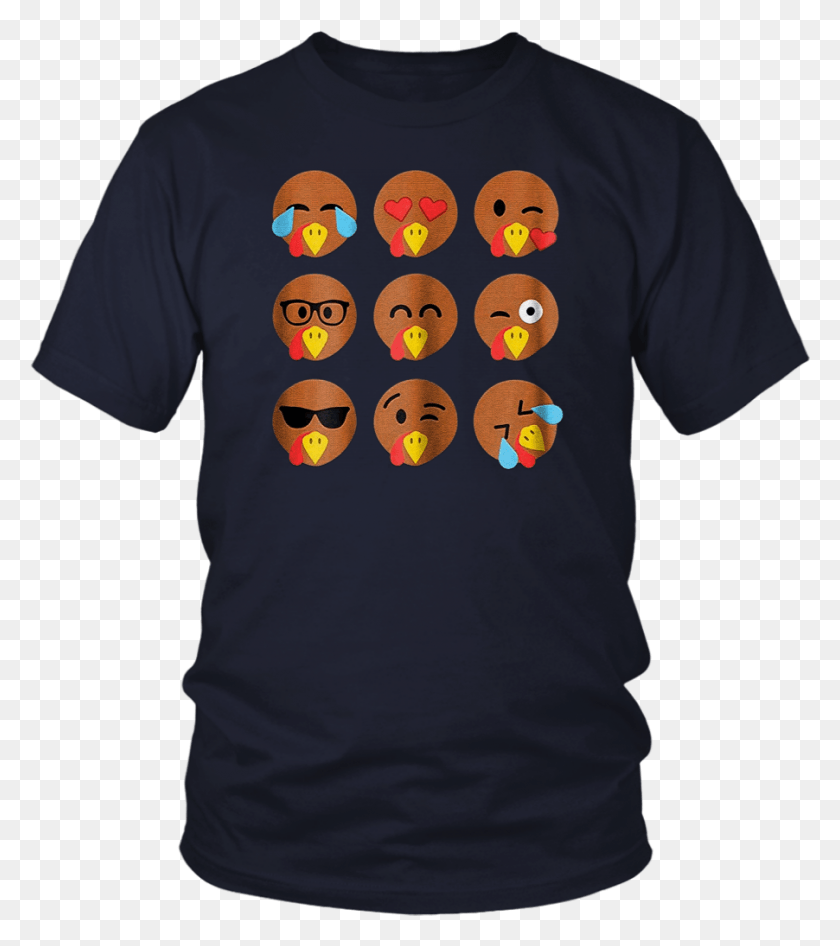 902x1025 Laughing Crying Tears Of Pleasure Turkey Emoji Coronary Larry Bernandez T Shirt, Clothing, Apparel, T-shirt HD PNG Download