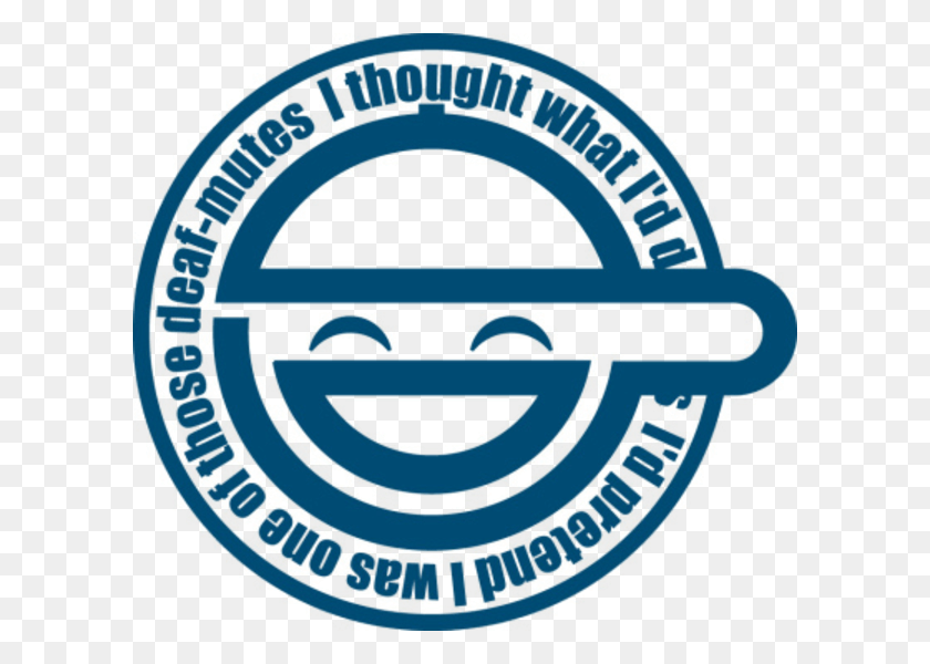 600x540 Laughing Man Logo Know Your Meme Laughing Man Logo, Rug, Symbol, Trademark HD PNG Download