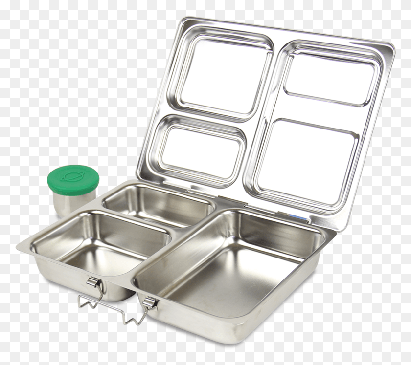 780x687 Launch Stainless Steel Lunchbox Planet Box Food Containers Lunch Box Stainless, Sink Faucet, Double Sink, Mixer HD PNG Download