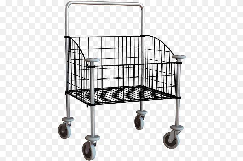 Laundry Basket Tp Shopping Cart, Shopping Cart, Furniture, Crib, Infant Bed Clipart PNG